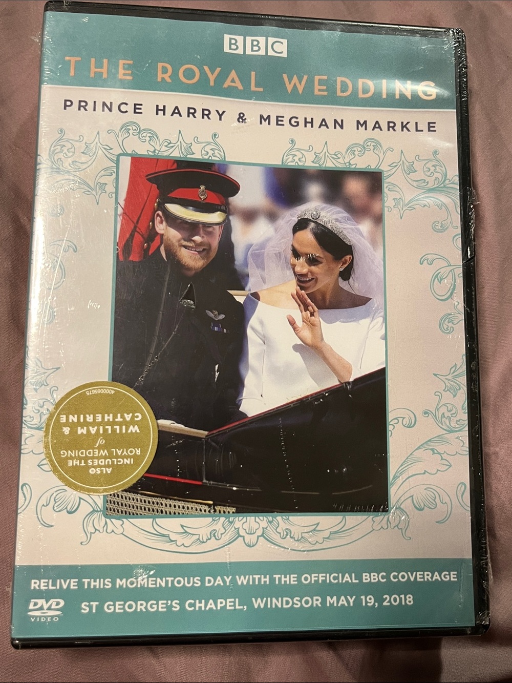 The Royal Wedding DVD — Teal & White Edition